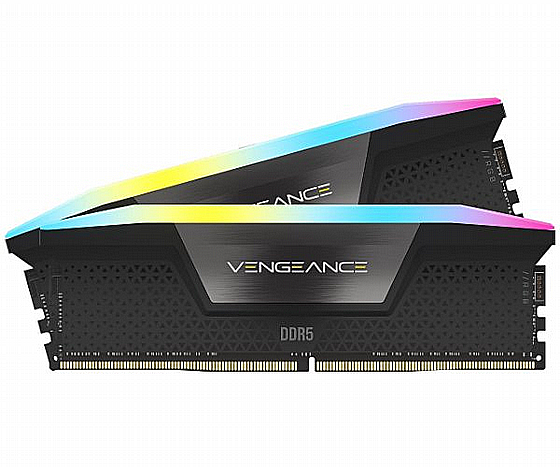 �.����� Corsair Vengeance RGB DDR5 32GB 2X16 6200MHZ C36 kit BLK