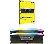 �.����� Corsair Vengeance RGB DDR5 64GB 2X32 6200MHZ C32 kit BLK