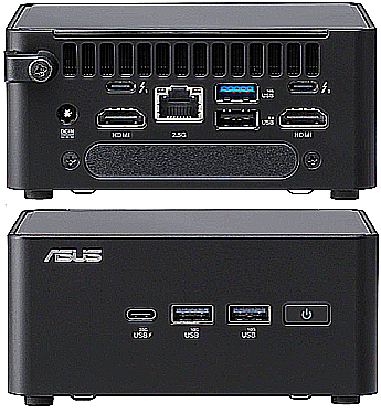 Asus NUC RNUC14RVHU500000I///REVEL CANYON Tall U5-125H L6