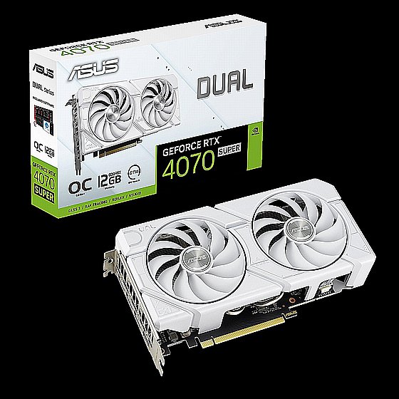Asus DUAL-RTX4070S-O12G-EVO-WHITE
