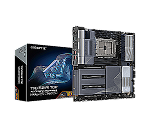 לוח אם Gigabyte TRX50 AI TOP for AMD sTR5 7000 series usb 4.0 לוח אם Gigabyte TRX50 AI TOP for AMD sTR5 7000 series usb 4.0