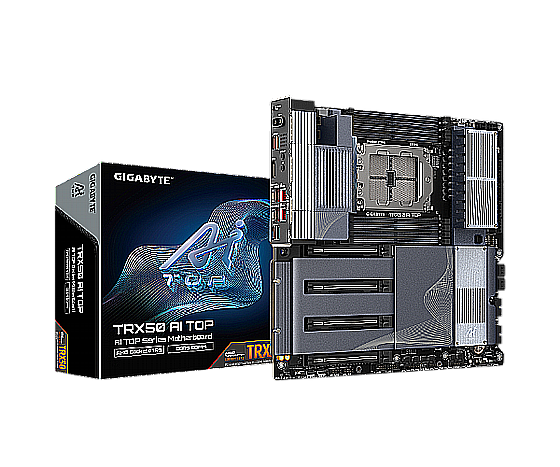 ��� �� Gigabyte TRX50 AI TOP for AMD sTR5 7000 series usb 4.0