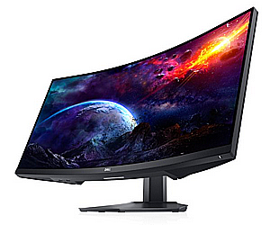 מסך קעור DELL S3422DWG WQHD144hz HDR400 21:9 1ms FreeSync Pro מסך קעור DELL S3422DWG WQHD144hz HDR400 21:9 1ms FreeSync Pro