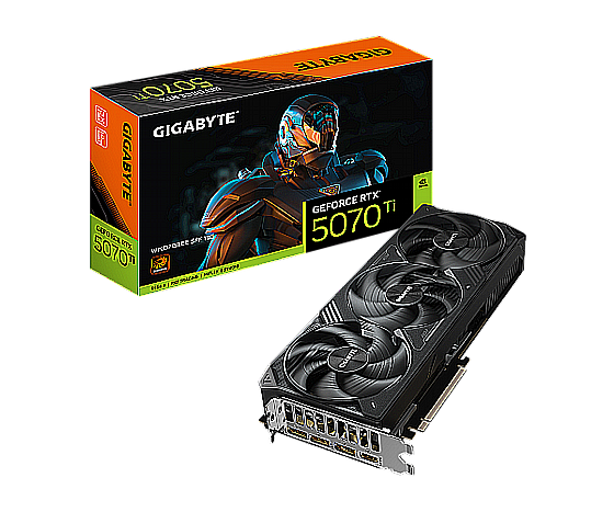 ����� ��� Gigabyte GeForce RTX 5070 Ti WINDFORCE SFF 16G