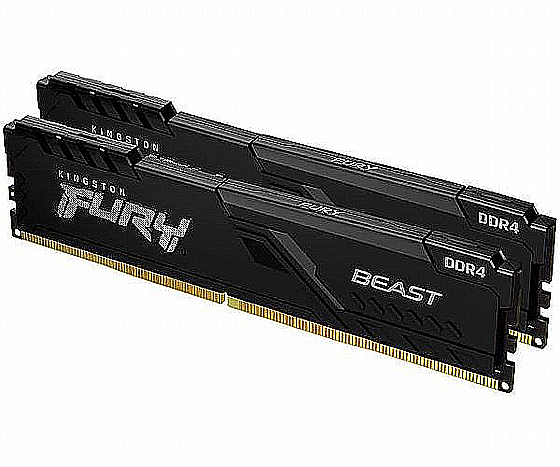 ����� ����� Kingston Fury Beast 128GB 2x64GB 5600MHz DDR5 CL40
