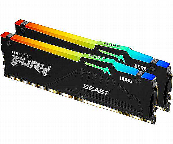 �.����� KINGSTON FURY BEAST RGB 128GB 2X64GB 5600MHZ CL36 EXPO/XM