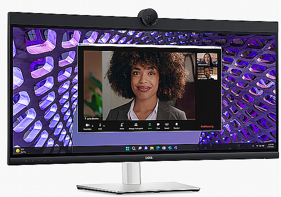 Dell 34 Curved Video Conferencing Monitor - P3424WEB,� 86.71cm (34.1")