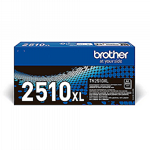 TN2510XL מחסנית טונר מקורית של brother - שחור TN2510XL מחסנית טונר מקורית של brother - שחור