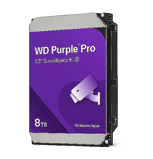 ���� ����� 3.5 Western Digital 8TB Purple PRO 7200RPM 256MB Cache