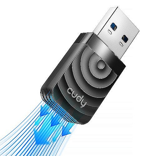 ���� ��� ������ CUDY WU1300S-IL AC1300 Dual Band USB